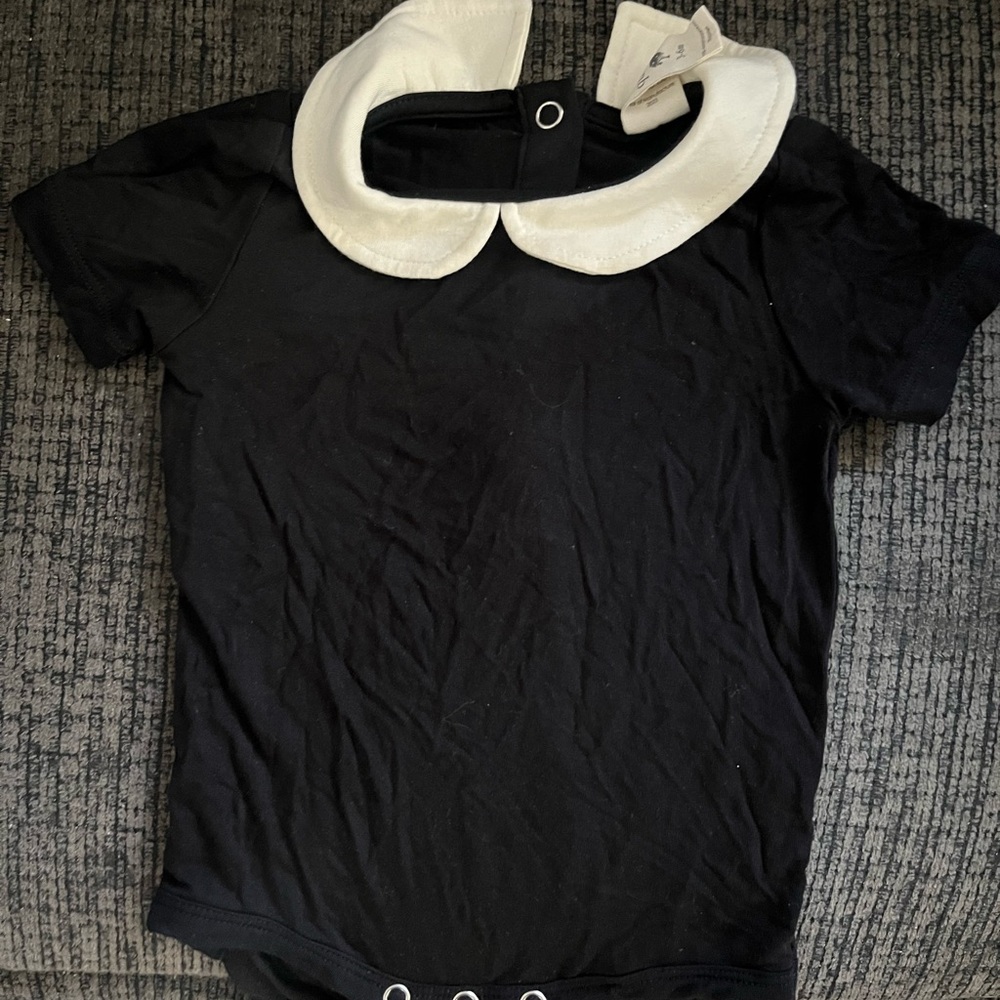 Kate Quinn bamboo collared onesie